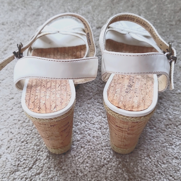 Sonoma Life &Style Womens Wedge Sandal with adjustable straps, Size 7.5M - Picture 8 of 12